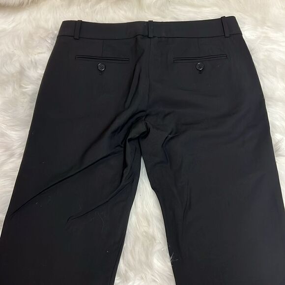 Theory Black Low Rose Wide Leg dress pants Size 2 B18 - Picture 6 of 7